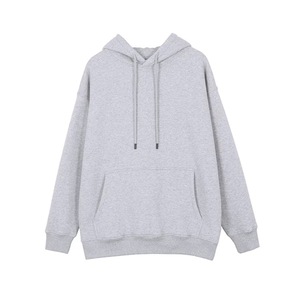 Sweat-shirts à capuche pour hommes en coton 100% - Couleur unie - Coupe ample - Manches longues - Prix direct d'usine du Bangladesh - Product Image 6
