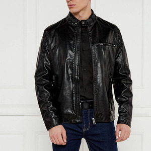 Chaqueta de cuero moderna y personalizable con silueta entallada y espacio para moverse 2026 - Product Image 3