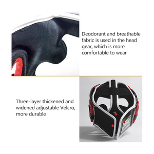 Protector de Cabeza Profesional para Entrenamiento de Boxeo, Logotipo Personalizado, Protección Facial Completa, Protector de Cabeza para Boxeo y MMA - Product Image 4