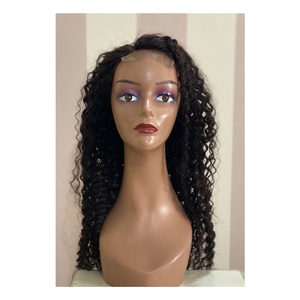 Virgin Hair Extension Best Quality 4x4 Kinky Curly Closure <b>Wigs</b> HD Lace 100% Raw Unprocessed <b>Human</b> Hair Extensions - Product Image 1