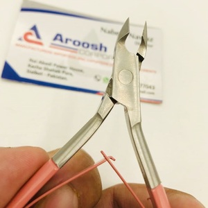 <b>Nude</b> Color Coated Wholesale Stainless Steel Nail Clipper High Quality Nail Cutter Cuticle Nippers - Product Image 6