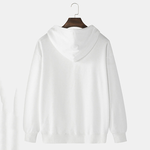 Ropa de calle personalizada del fabricante Basics de gran tamaño, sudadera con capucha de mezcla de algodón 500gsm-480gsm Diseño 2025 Sudaderas con capucha de impresión para hombres - Product Image 5