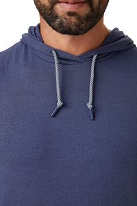 เสื้อฮู้ดกอล์ฟสำหรับผู้ชายมีเชือกยืดมีฮู้ดแบบ4ทางผ้านุ่มพิเศษมีฮู้ดออกแบบโลโก้ได้ตามต้องการ - Product Image 3