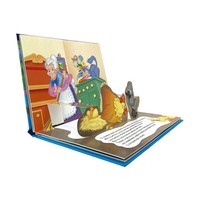 Libros de tapa dura con diseño de Edicart, palabras cotidianas, elementos 3D, educativos, coloridos, historias clásicas para niños, 8 artículos, 14