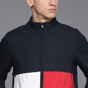 แจ็กเก็ตผู้ชายสไตล์ใหม่แบบบล็อกสีความยาวปกติของผู้ชาย - Product Image 4