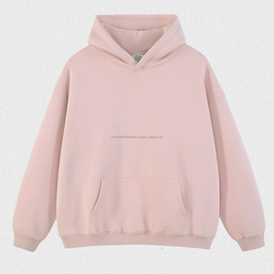 Sweat-shirt à capuche surdimensionné de haute qualité 350 g/m², poids lourd, logo personnalisé, sweat-shirt unisexe pour homme, poids lourd - Product Image 3