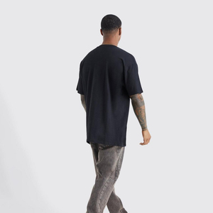 Liso Blanco 100% Algodón Gráfico 3D Puff Imprimir Camisetas Loose Fit Alta Calidad Heavyweight Puff Impreso Camiseta para Hombres - Product Image 3