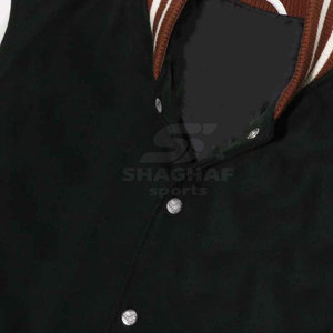 Veste Letterman tendance, vêtement d'extérieur chaud, tissu doux, veste d'hiver confortable - Product Image 4