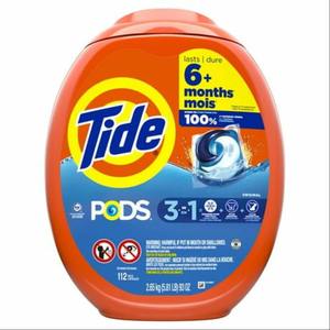 Tide PODS Detergente para ropa Original Scent, 112 unidades - Product Image 5