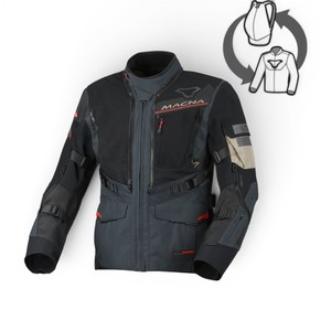 Giacca da Moto MACNA Flexodus per Uomo, 4 Stagioni, Convertibile in Zaino, Materiale Cordura - Product Image 1