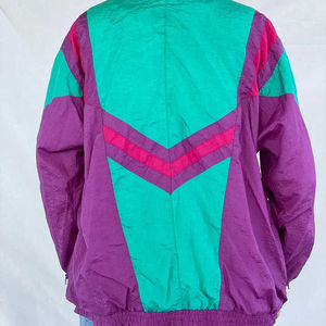 Chaqueta cortavientos de nailon ligera de alta calidad para hombre, chándal de baloncesto personalizado con cremallera para entrenamiento de invierno para correr - Product Image 2