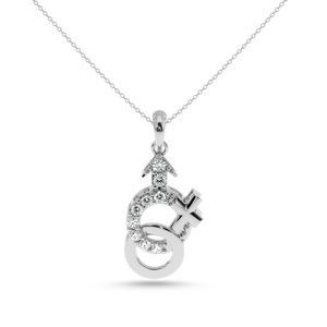 Pendentifs et breloques en diamant pour femmes certifiés IGI & Ingemco Lab, prix de gros de la part de DJewels Diamond Jewelry Showroom en Inde - Product Image 1