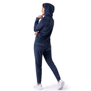 Survêtement 2 pièces en velours pour femme, survêtement ajusté, sweat-shirt à capuche en strass personnalisé, ensemble de couleurs personnalisé, 2023 - Product Image 2