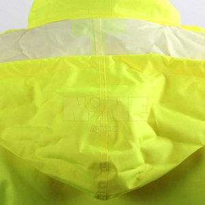 Veste de sécurité coupe-vent décontractée pour homme, couleur personnalisée, haute qualité, vêtements haute visibilité pour l'hiver, dernier design, polyester/nylon - Product Image 4