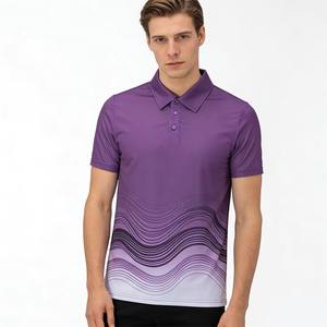 Camisa Polo de Poliéster de Primera Calidad con Logotipo Personalizado para Hombre, Uniforme para Oficina, Reuniones, Trabajo, Verano, Ligera - Product Image 5