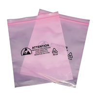 Emballage d'emballage transparent refermable personnalisable en plastique PE auto-scellant du fabricant du Viet Nam