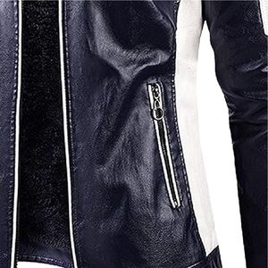 เสื้อแจ็คเก็ตหนัง2025ใหม่สำหรับผู้ชาย, เสื้อโค้ทหนังแท้อเมริกันไซส์ใหญ่พิเศษ - Product Image 4