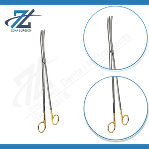 กรรไกร metzenbaum เครื่องมือผ่าตัดสแตนเลสแบบแมนนวลขนาด200มม. ยาว185มม. ใช้ซ้ำได้สำหรับการผ่าตัดทั่วไป - Product Image 4