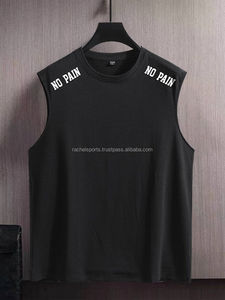 Custom Stringer ácido lavado Casual Spandex con capucha/poliéster transpirable secado rápido gimnasio camiseta sin mangas para los hombres - Product Image 6