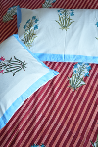 Juego de Cubrecamas de Sarga de Algodón Estampado, 40 Hilos, 400TC, Premium, Suave, Ecológico, Impermeable, Antipilling, para Uso Doméstico - Product Image 6