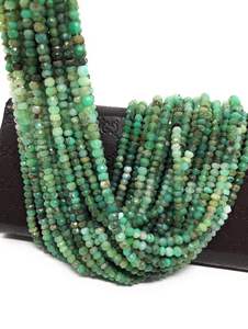 Natural Chrysoprase <b>Beads</b> <b>Necklace</b> Gemstone Wholesale <b>Beads</b> Bulk <b>Beads</b> Jewelry Supplies for Jewelry Making Faceted <b>Beads</b> - Product Image 2