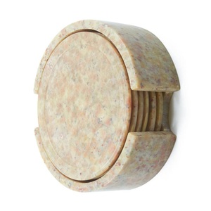 Juego de posavasos de Esteatita natural a un precio razonable Decoración sostenible hecha a mano para el hogar en Nuevo diseño Hecho EN LA India - Product Image 4