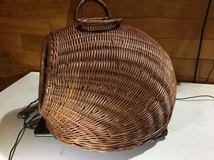 The Best Price for Rattan Dog and Cat Home Rattan <b>Pet</b> House Home Accessories 99GD - Product Image 2