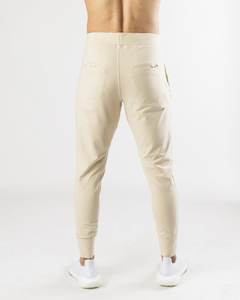 Pantalon de jogging de gymnastique pour hommes personnalisable pantalon de sport taille moyenne respirant avec devant plat avec logo personnalisé Service OEM - Product Image 3