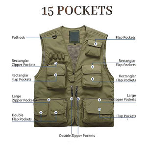 Chaleco DE SEGURIDAD reflectante de calidad para trabajadores Chaleco de seguridad de alta visibilidad Material transpirable Hombres Ropa DE TRABAJO Chaleco de seguridad - Product Image 4
