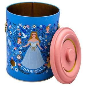 Cendrillon Thème 5L Métal Pommes de Terre & Oignon Récipient Alimentaire Ø 175x225mm - Product Image 3