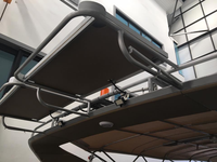 Yacht de croisière en aluminium personnalisé UBI 1030 pour 30 passagers, transport en taxi fluvial, 10 m, fabrication soudée, 500 CV, essence