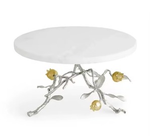 Soporte de madera y resina para pasteles, elegante soporte decorativo para postres para bodas, fiestas de cumpleaños y uso moderno en la cocina del hogar de la India - Product Image 3