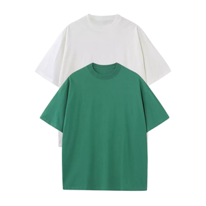 ชุดเสื้อยืดผู้ชายแขนสั้นแนวสตรีทเสื้อยืดพิมพ์ลายได้ตามต้องการ - Product Image 1