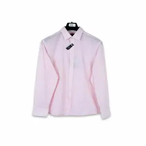 Pure Cotton Shirt Business Casual High Quality Long Sleeve Shirt for Men Button Up Dress Shirt Low Price Men Wear