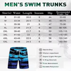 กางเกงว่ายน้ำสำหรับเยาวชนขนาดพลัสไซส์ดีไซน์ใหม่ล่าสุดลายดอกไม้และลายสก็อต - Product Image 5