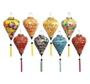 Lanterne en soie élégante Lanterne en soie artisanale traditionnelle élégante du Vietnam, parfaite pour la décoration intérieure et les acheteurs commerciaux - Product Image 2