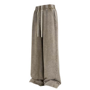 กางเกงผู้ชายทรงตรงผ้าเนื้อละเอียดระบายอากาศได้ดีพิมพ์ลายสกรีนโลโก้ตามสั่ง - Product Image 6