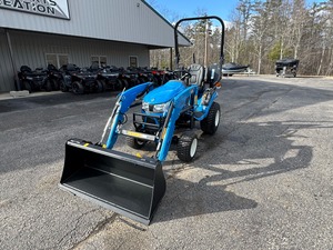 Tractor compacto LS MT125 de uso pesado con cargador frontal y retroexcavadora en venta - Product Image 6