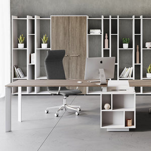 โต๊ะกระจกสำหรับประชุม4ที่นั่งโต๊ะแบบอิตาลีโต๊ะทรงสี่เหลี่ยมสำหรับผู้บริหารเฟอร์นิเจอร์สำนักงานสไตล์โมเดิร์น - Product Image 6