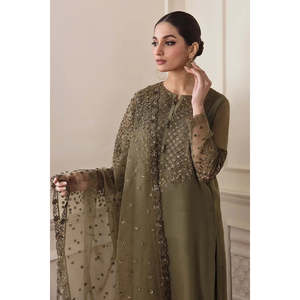 Conjuntos de Traje de Chifón Bordado de Lujo para Mujer Baroque UF-295 Colección 2026-TC-1587 - Product Image 5