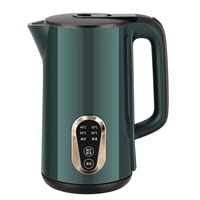 Bouilloire électrique en acier inoxydable grande capacité avec arrêt automatique pour usage domestique