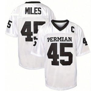 Camisetas de Fútbol Americano Estadounidense, Camisetas Deportivas VIP con Logotipo Personalizado, Color y Diseño con Impresión por Sublimación y Malla - Product Image 6