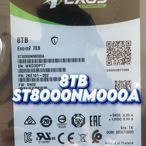 Disque dur interne Exos 8 To HDD <span class=keywords><strong>ST8000NM000A</strong></span> CMR 3,5 pouces 6 Gbit/s 7200 tr/min 128 Mo de cache pour NVR DVR CCTV d'entreprise - Product Image 1