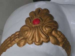 Estatua de Buda de fibra de vidrio ligera, pieza de arte duradera para interiores/exteriores para el hogar, oficina y decoración de paisaje, modelo de resina de tamaño real - Product Image 5