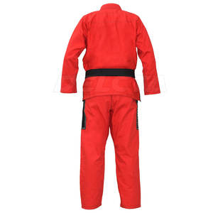 ชุดยูโด BJJ ผ้าฝ้ายแท้ 100% ผลิตโดย OEM น้ำหนักเบา สีพื้น ระบายอากาศได้ดี - Product Image 2