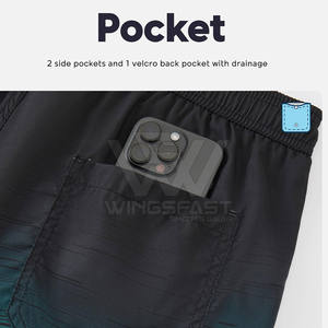 Shorts de Baño para Hombre, Diseño Moderno, Talla Personalizada, MOQ Bajo, Casuales, Secado Rápido, Cierre con Cordón, Alta Calidad, Duraderos y Ligeros - Product Image 5