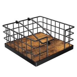 Servilletero de hierro clásico, ideal para restaurantes, cafés, hogares y fiestas, agregando estilo, elegancia y funcionalidad - Product Image 3