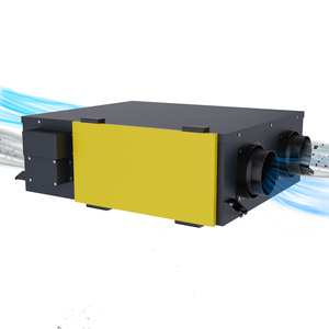 Thông gió cơ khí mvhr đơn vị 150-1000m/H cho recuperator với thu hồi nhiệt thiết kế linh hoạt cho khách sạn nhà bếp & công viên sử dụng - Product Image 5