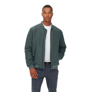 Manufacturer's Best Selling Plus Size Men's Bomber Jackets with Hooded Design Waterproof <b>Canvas</b> Fabric in All Colors - Product Image 3
