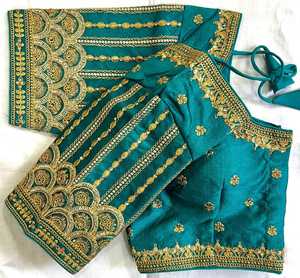 Blusa moderna con paterrn abierto, blusa de seda suave, hermoso nudo listo para usar, blusas y camisas modestas de verano formales - Product Image 6